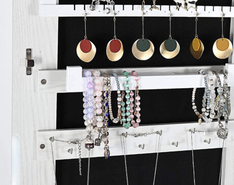 What is a jewelry cabinet called?