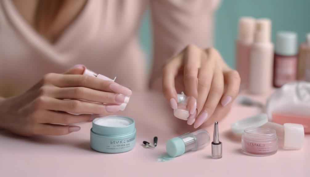 effective press on nail removal