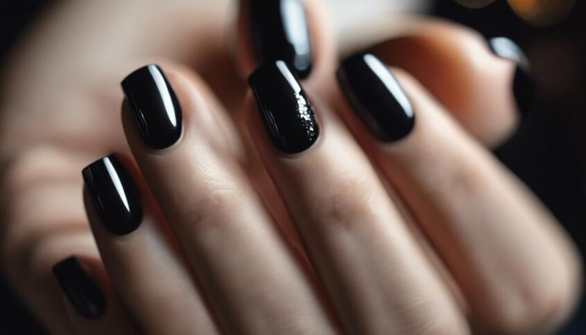 What Does Black Nail Polish Mean on a Girl?