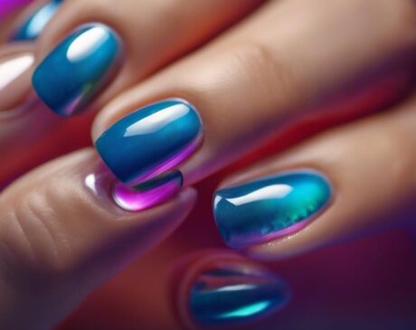 uv lamp cures gel nails