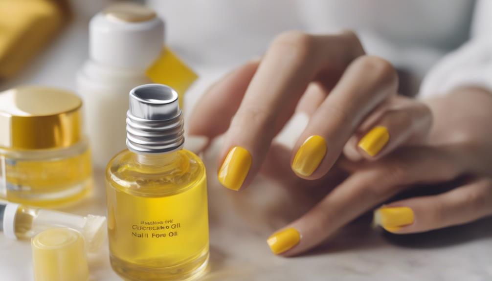 yellow nails treatment options
