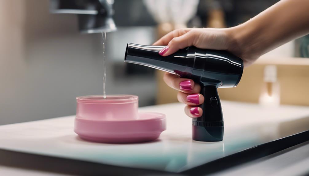 blow drying demonstration details