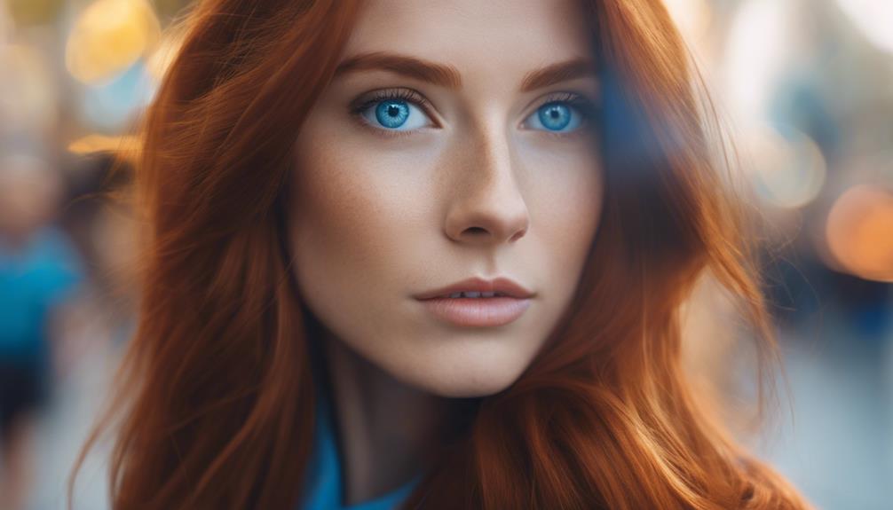 captivated by fiery hair