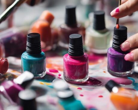 creative uses for nail polish