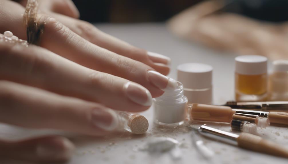 diy nail glue tips