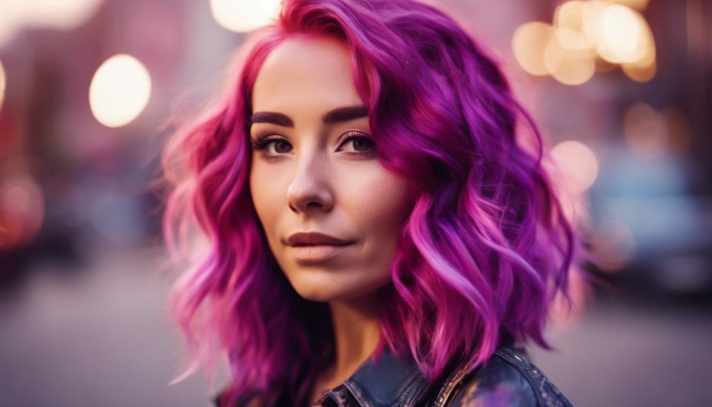 expressive hair color trends
