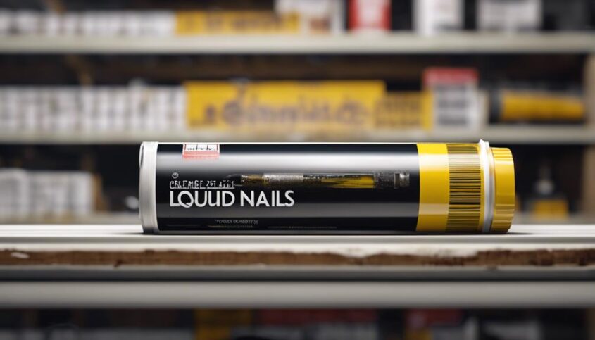 How Long Is Liquid Nails Good For?