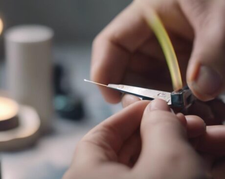 removing cuticles with precision