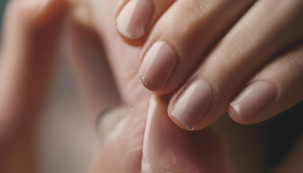 removing fake nails delicately