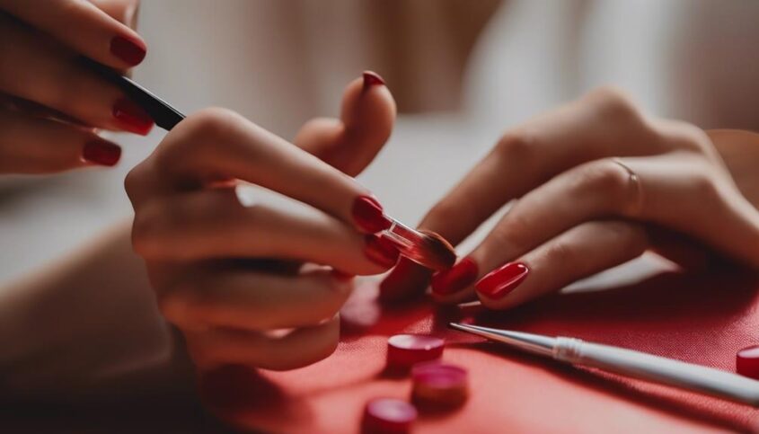 What Does It Mean When a Girl Paints Her Nails Red?